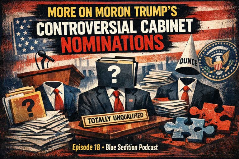 More on (Moron) Trump's Controversial Cabinet Nominations