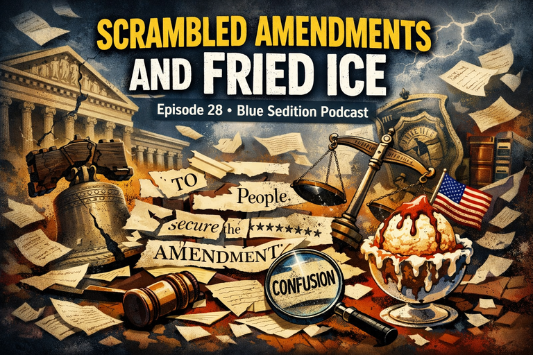 Scrambled Amendments and Fried ICE